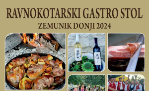 Ravnokotarski gastro stol 2024